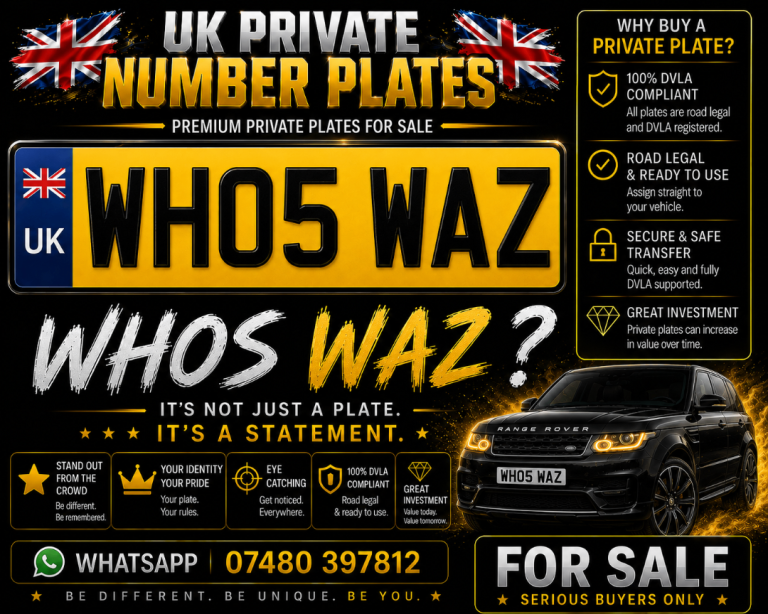 PRIVATE NUMBER PKATE WAZ 