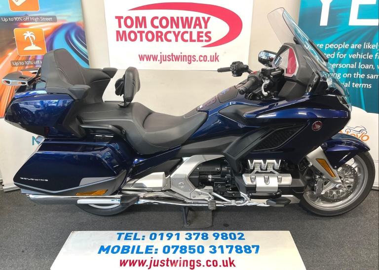 HONDA GL1800 GOLDWING DCT TOUR, 2019(69), 2 OWNERS, 19,669 MILES, FSH, £18995