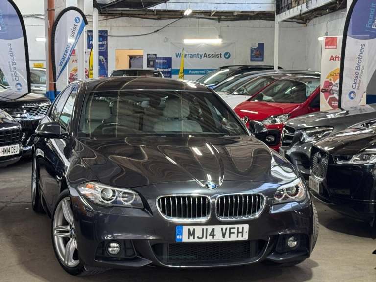 2014 BMW 5 Series 520d M Sport 4dr Step Auto SALOON DIESEL Automatic