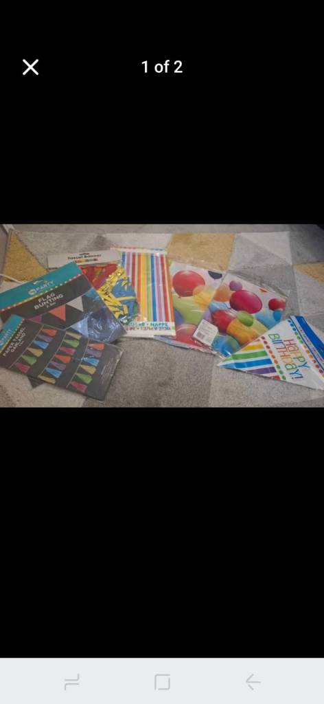 New Party Supplies Bundle - Rainbow Theme
