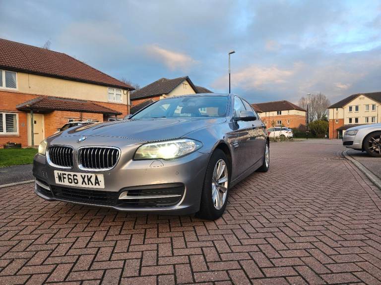 5 series BMW 520d Automatic – 2016 (66 Reg) – Grey - Lady driven 