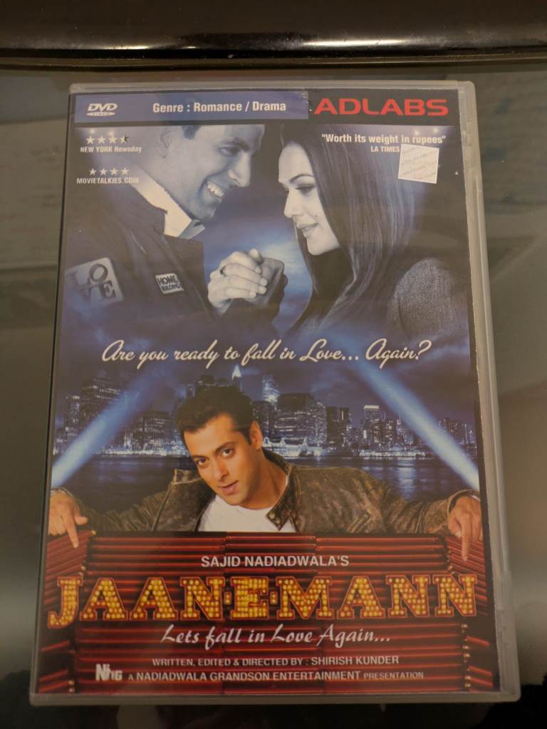  Jaanemann 2006 Musical Romance Bollywood Indian Asian Hindi Film Movie DVD