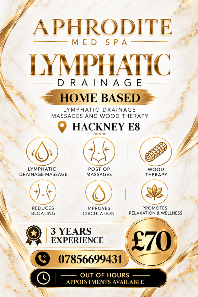 Lymphatic drainage and wood therapy 