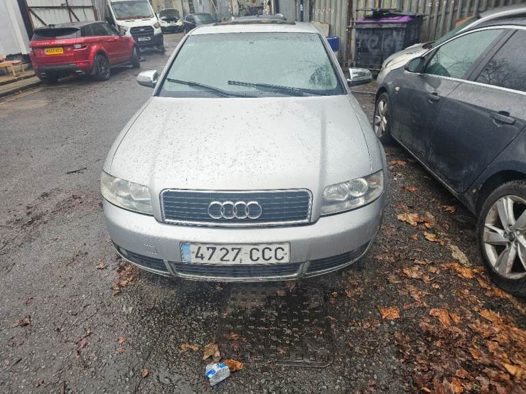 A Left-Drive 2002 Audi A4 Diesel Manual for export, repair or breaking 