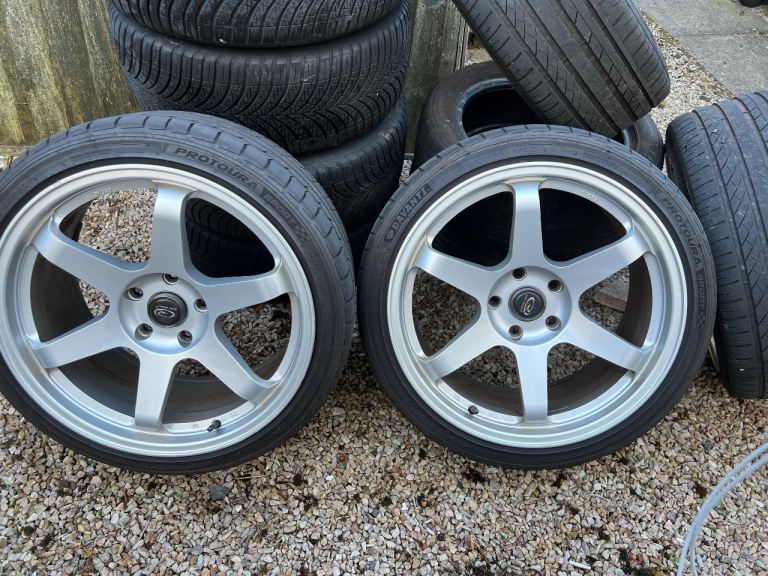Rota Grid 19" 5x120, staggered fitment 8.5" front 9.5" rear