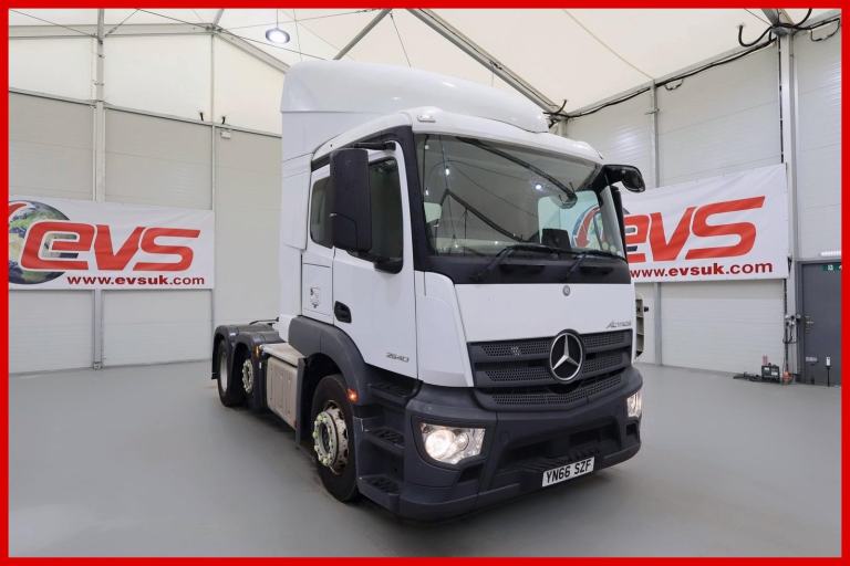 2016 (66 PLATE) Mercedes Benz Actros 2540 6x2 Euro 6 Tractor Units