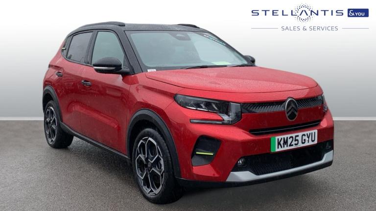 2025 Citroen C3 Standard Range 44kWh MAX Hatchback 5dr Electric Auto (7.4kW Charger) (113 p Hatch...