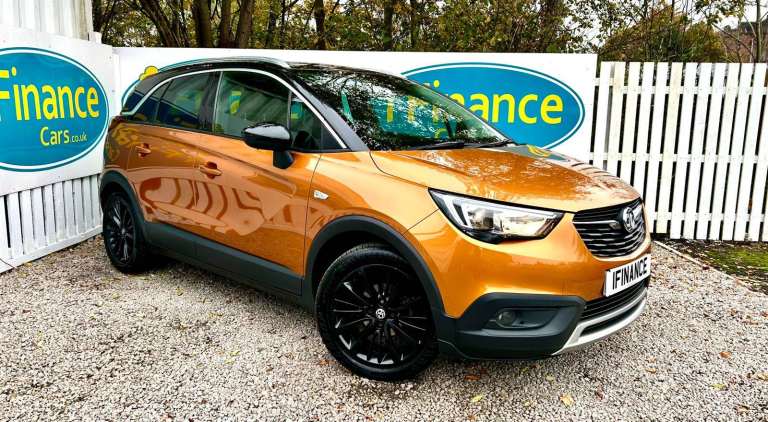 CAN'T GET CREDIT? CALL US! Vauxhall Crossland X 1.2 Elite, 2018, Manual - £99 DEPOSIT, £43 PER WEEK