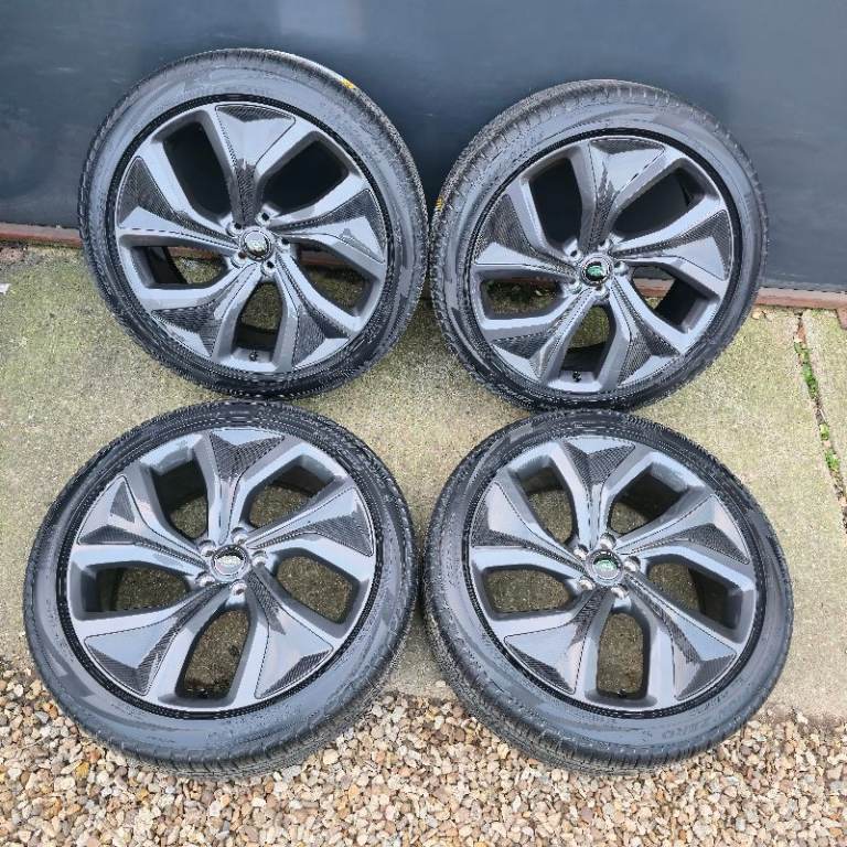 Range Rover 23" Carbon Fibre Alloy Wheels Genuine 5128 Sport L460 L461