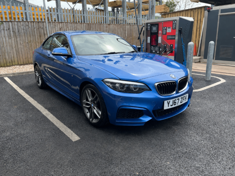 2017 BMW 218i M Sport Coupe – Auto – 44k Miles – Blue - ULEZ compliant