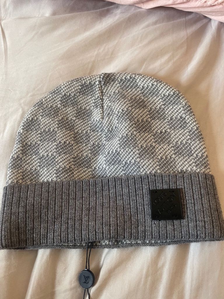 Louis Vuitton Beanie Hat - Grey, Brand New with Tags