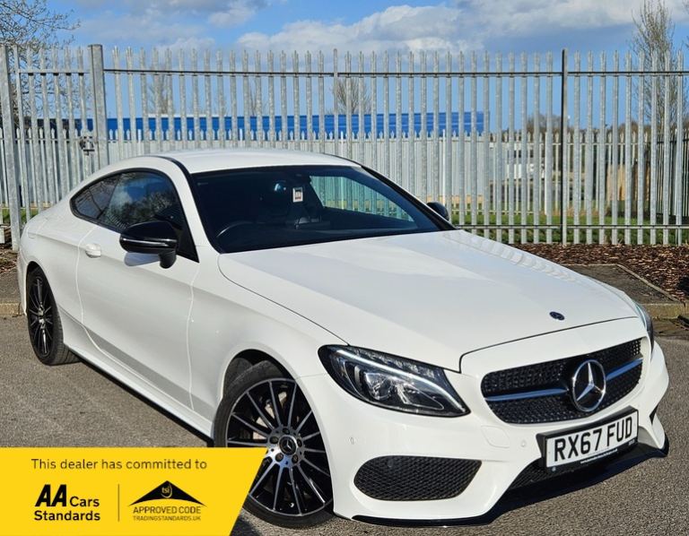 Mercedes-Benz C Class 2.0 C200 AMG Line Coupe 2dr Petrol Manual Euro 6 (s/s) (18