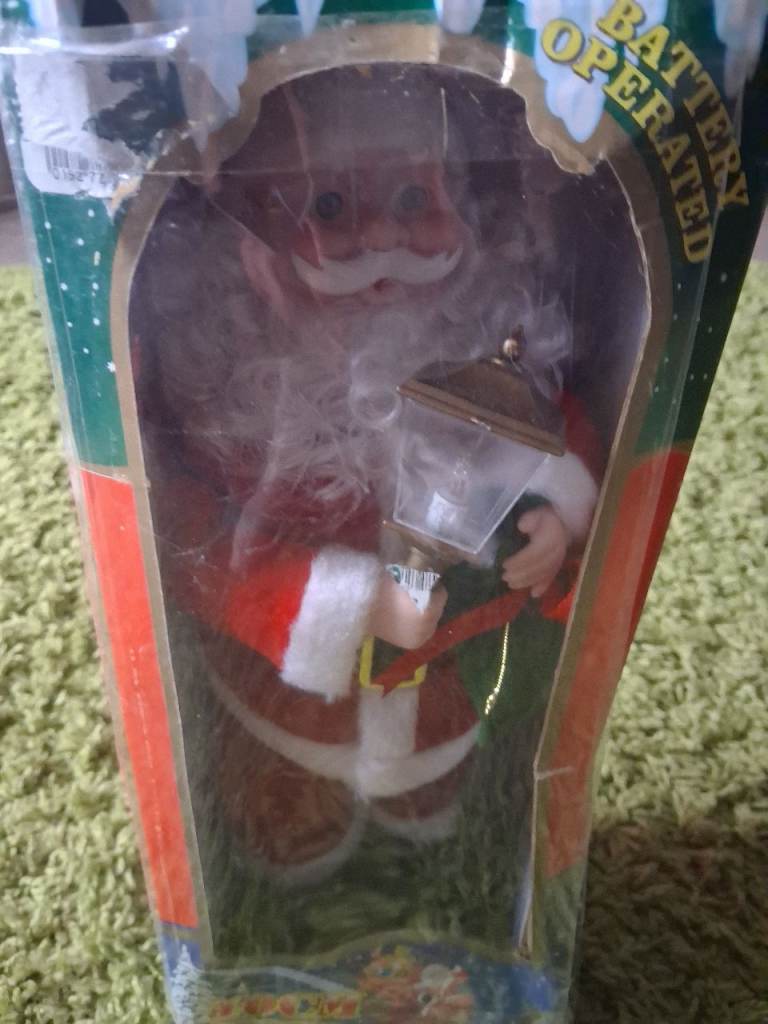 40cm musical Christmas moving figure 
