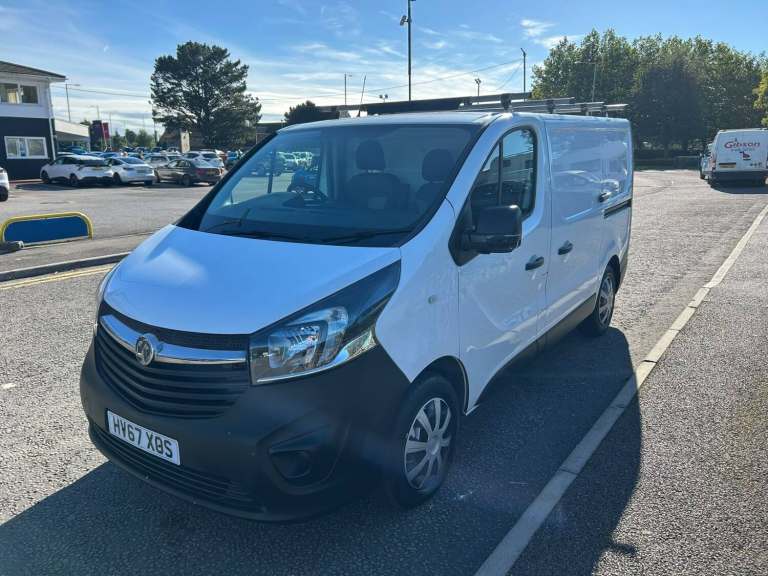 2017 Vauxhall Vivaro 2700 1.6CDTI 120PS no vat PANEL VAN Diesel Manual