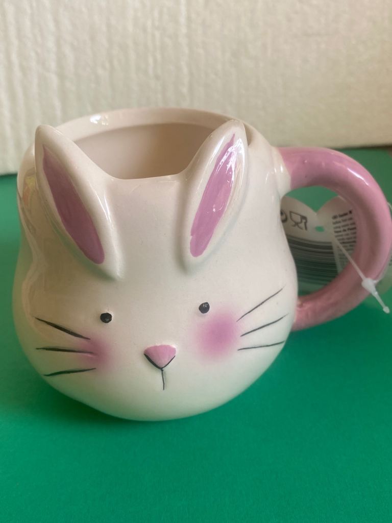Easter cat mug .. 