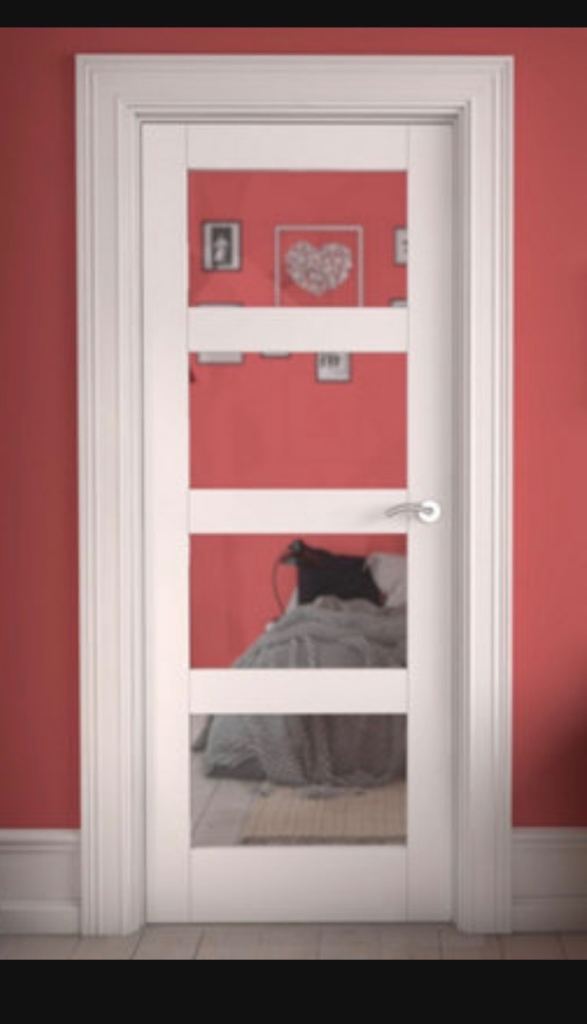 Brand New 4 Panel Clear Glazed Door 826 x 2040