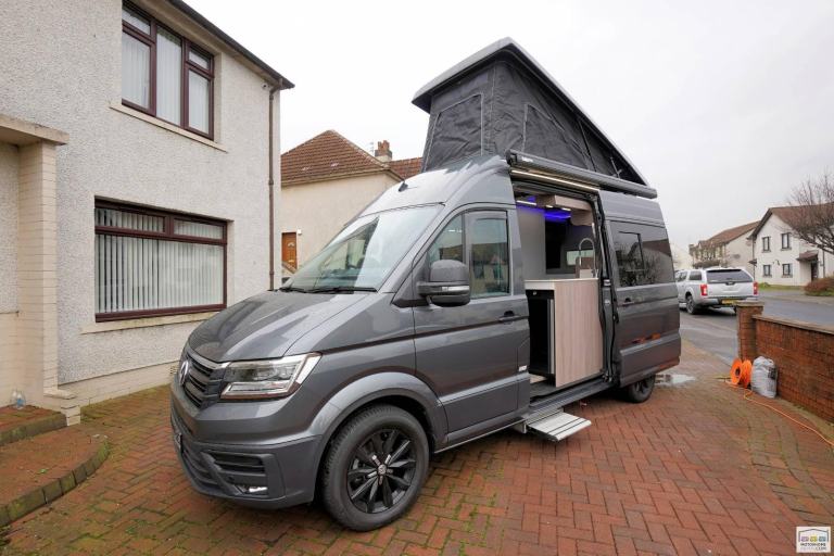 2024 VW Crafter Pop-top Campervan with 4-Berths, 4-Seatbelts