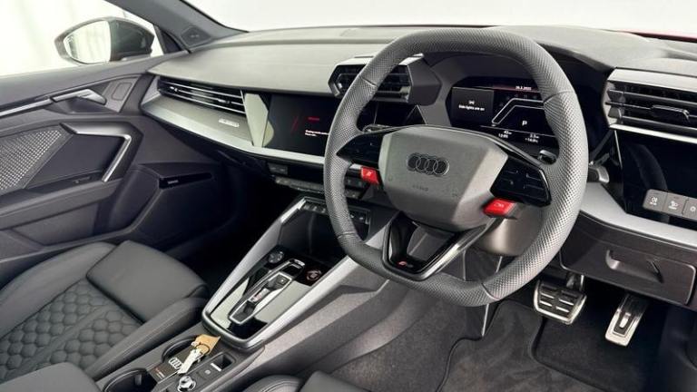 2025 Audi RS3 RS 3 TFSI Quattro Carbon Black 4dr S Tronic Saloon Petrol Automatic