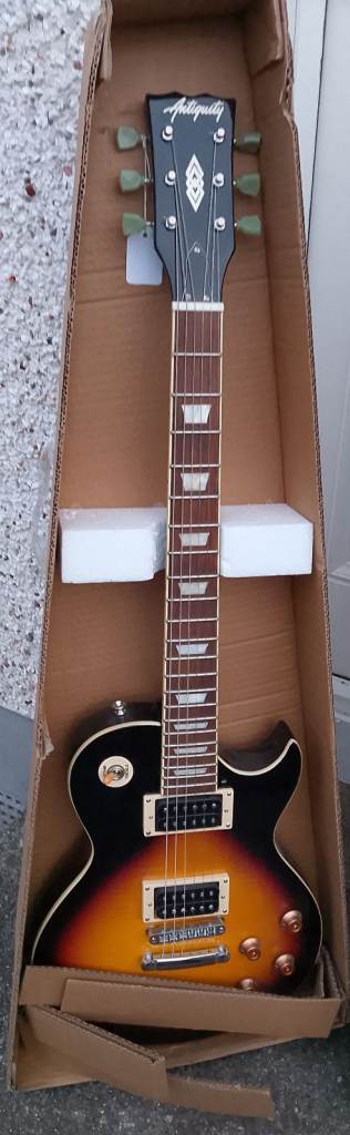Antiquity Electric Guitar - Sunburst, Brand New in Box