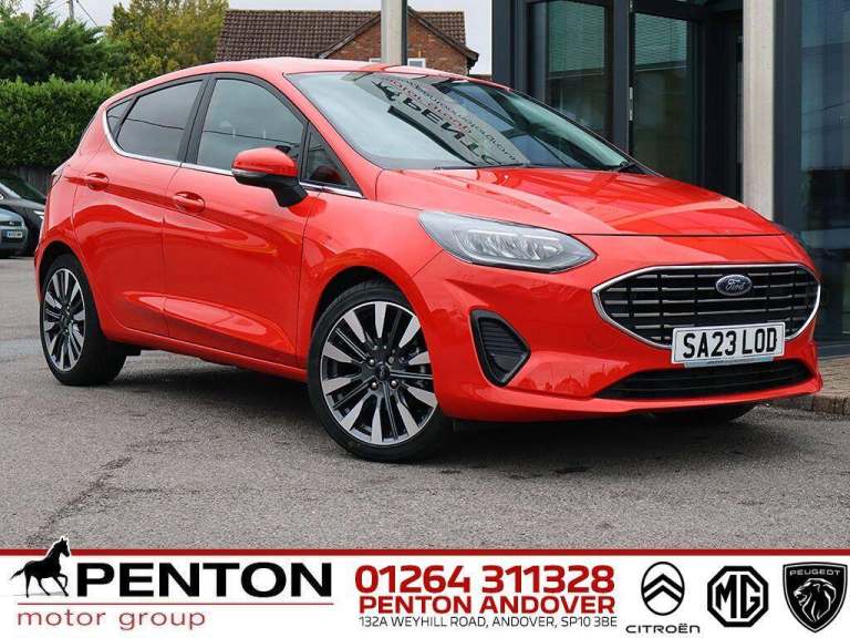 2023 Ford Fiesta 1.0T EcoBoost MHEV Titanium X DCT Euro 6 (s/s) 5dr HATCHBACK Petrol/Electric Hyb...