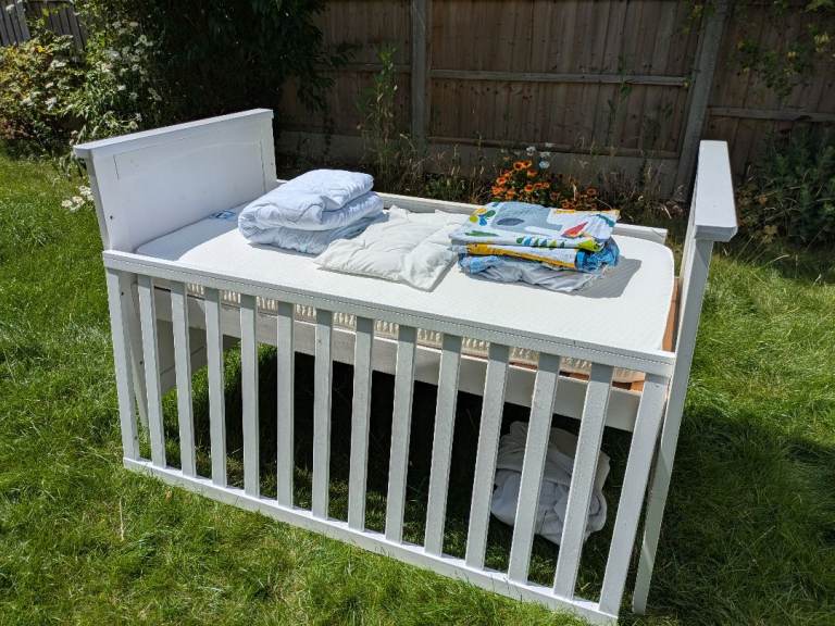 Cot bed - full baby/child sleep set up