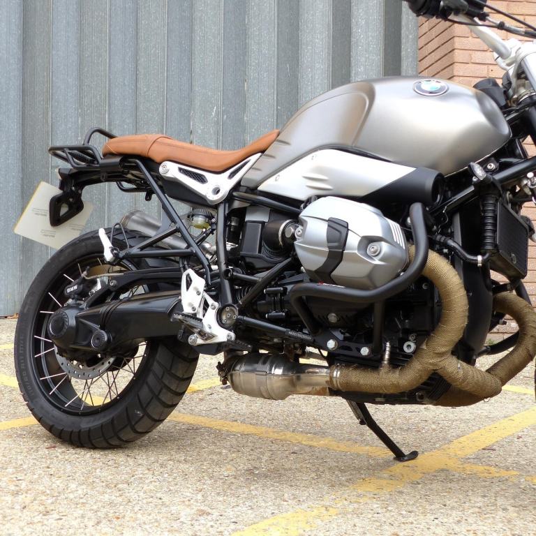 2017 BMW R NINE T SCRAMBLER X, CHERISHED LOW MILEAGE FSH MOTORCYCLE.
