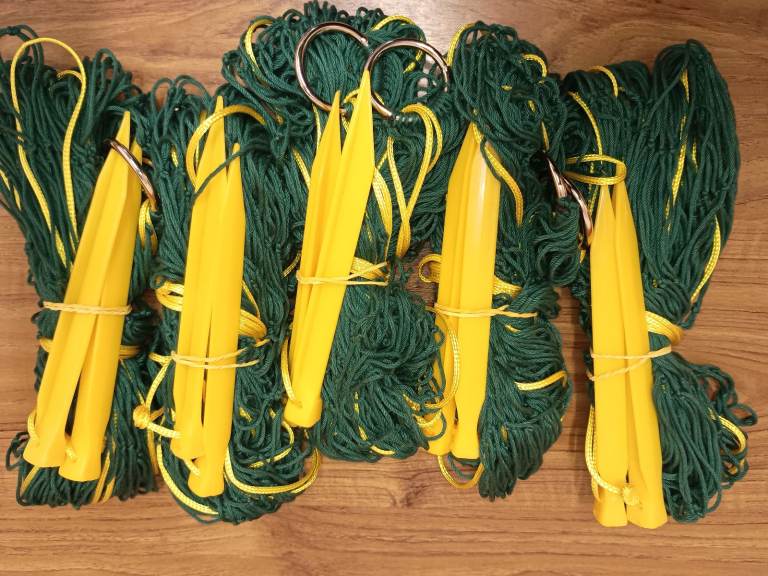 Nylon fox nets 7ft long