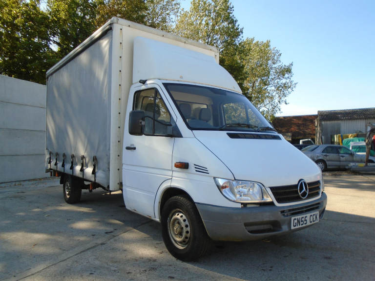 2005(55) Mercedes-Benz Sprinter 311CDi,3.5T 12ft Tautliner with Barn Doors