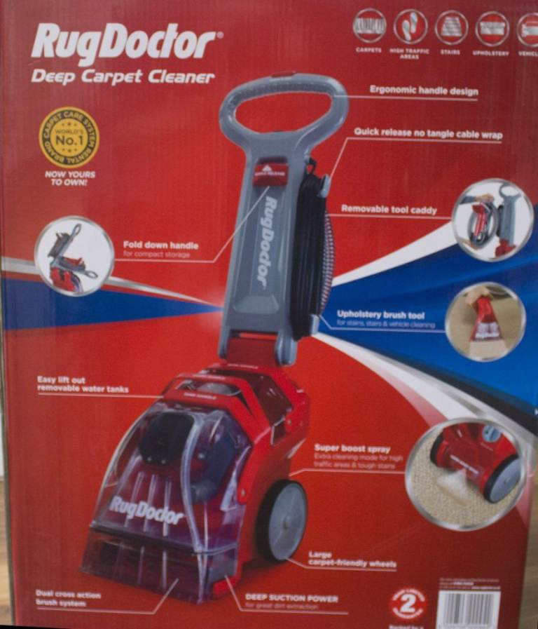 RugDoctor Deep Carpet Cleaner - upholstery cleaner