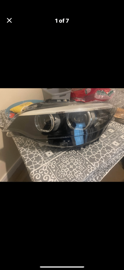 BMW 2 series LED headlight passenger side