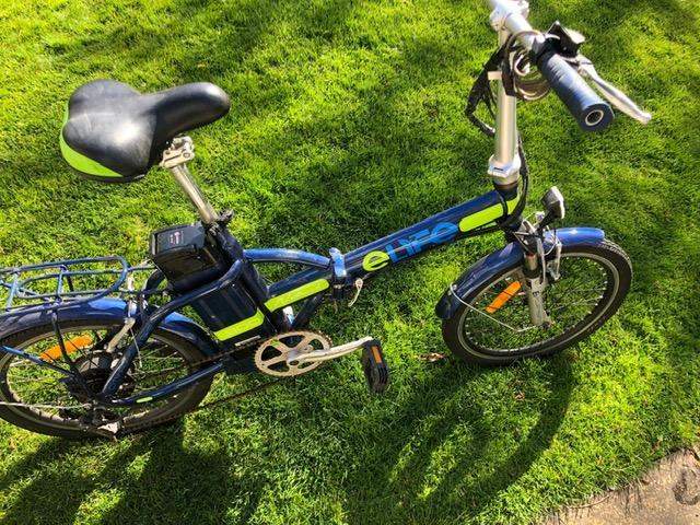 eLife electric folding bike