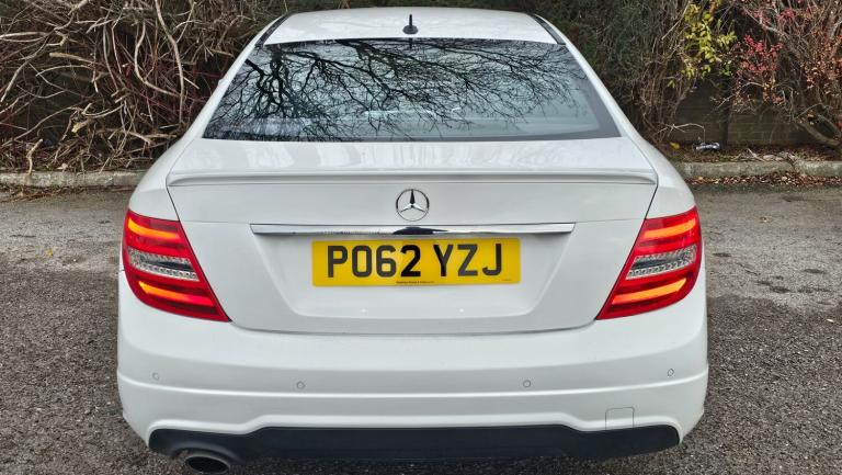 2012 Mercedes-Benz C Class C180 [1.6] BlueEFFICIENCY AMG Sport Plus 2dr COUPE Petrol Manual