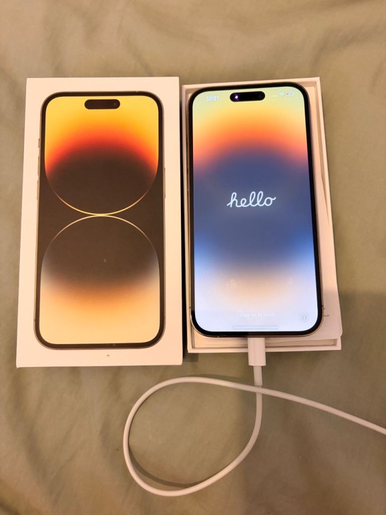 SOLD Apple iPhone 14 Pro Gold 