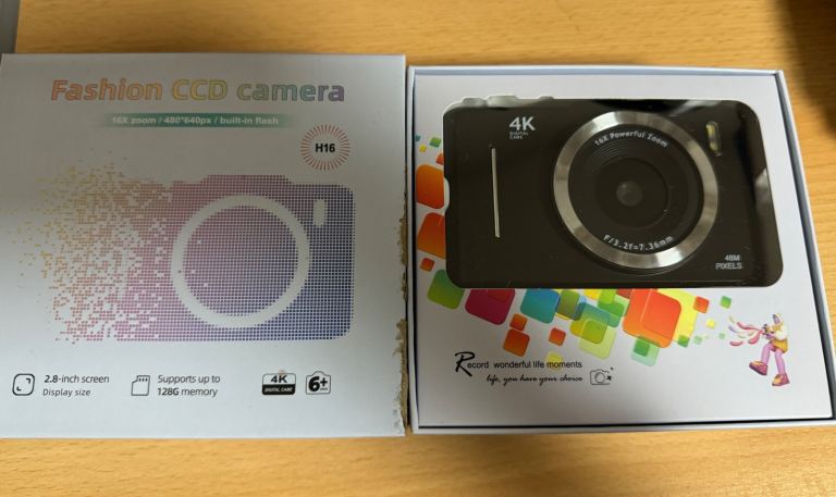 Digital Camera 4K new