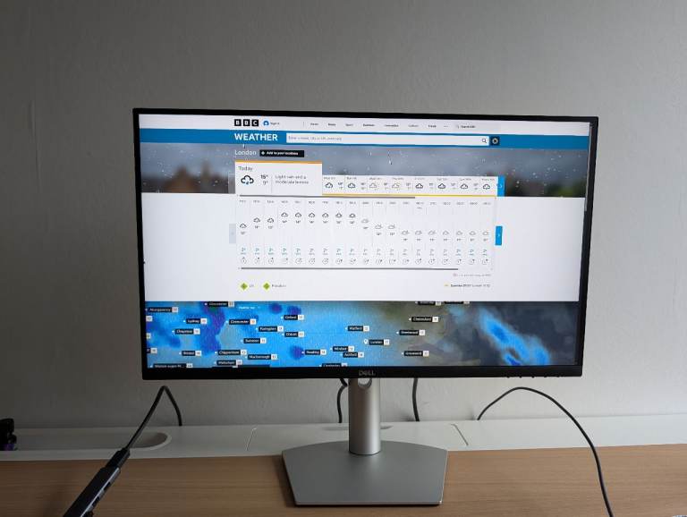image for Dell 27" QHD PC Monitor/Screen (2560x1440)
