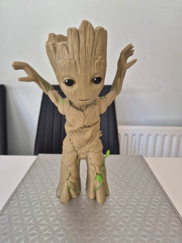 Hasbro Marvel Guardians of the Galaxy 11" Dancing Baby Groot figure.