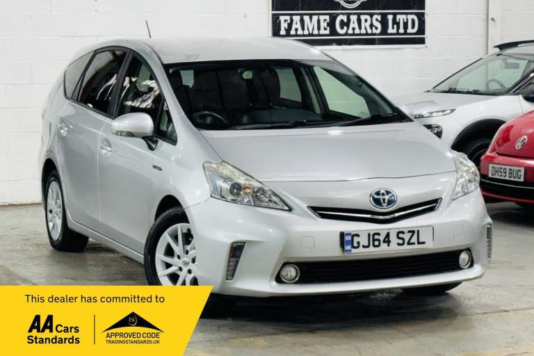 2014 Toyota Prius+ 1.8 VVT-h Icon CVT Euro 5 (s/s) 5dr MPV Petrol/Electric Hybrid Automatic