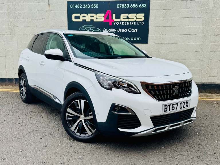 2017 Peugeot 3008 1.2 PureTech Allure 5dr HATCHBACK Petrol Manual