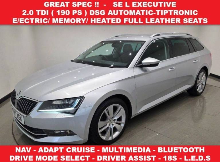 2017 17 SKODA SUPERB 2.0 TDI SE L EXECUTIVE ESTATE 5DR DSG EURO 6 (S/S) (190 PS)