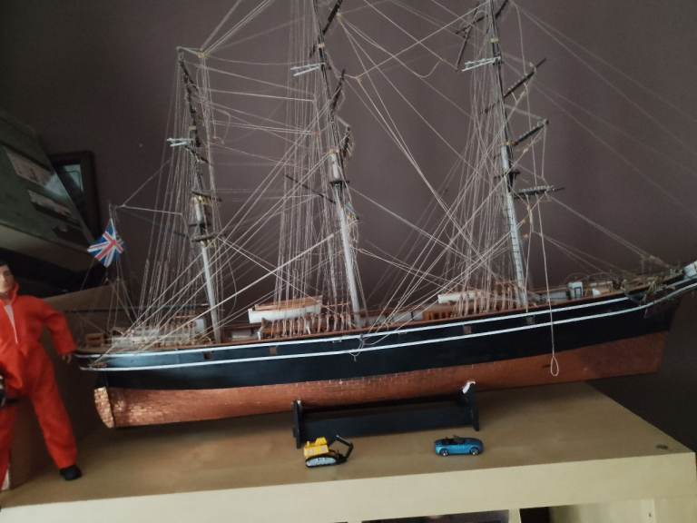 Cutty shark model ship