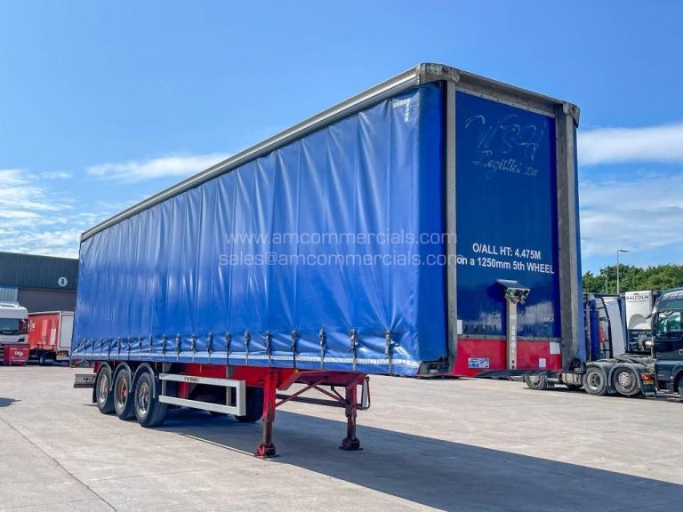 MONTRACON 4475MM CURTAIN SIDE TRI AXLE TRAILER