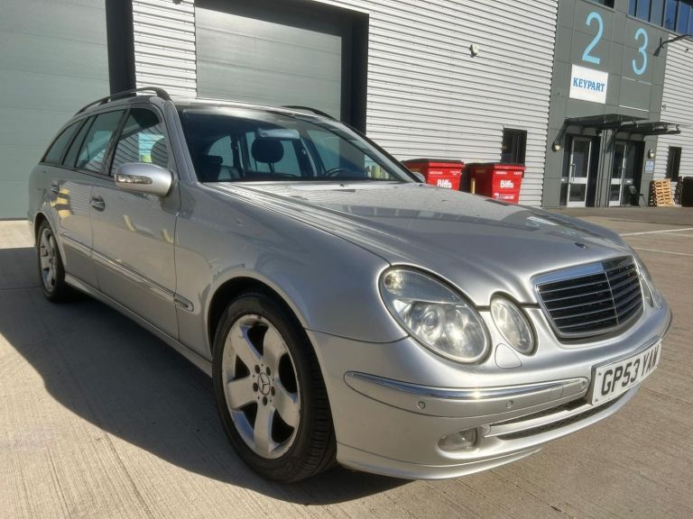 2003 Mercedes-Benz E Class E320 CDi AVANTGARDE AUTOMATIC 5 DOOR ESTATE TURBO DIESEL LEFT HAND DRI...