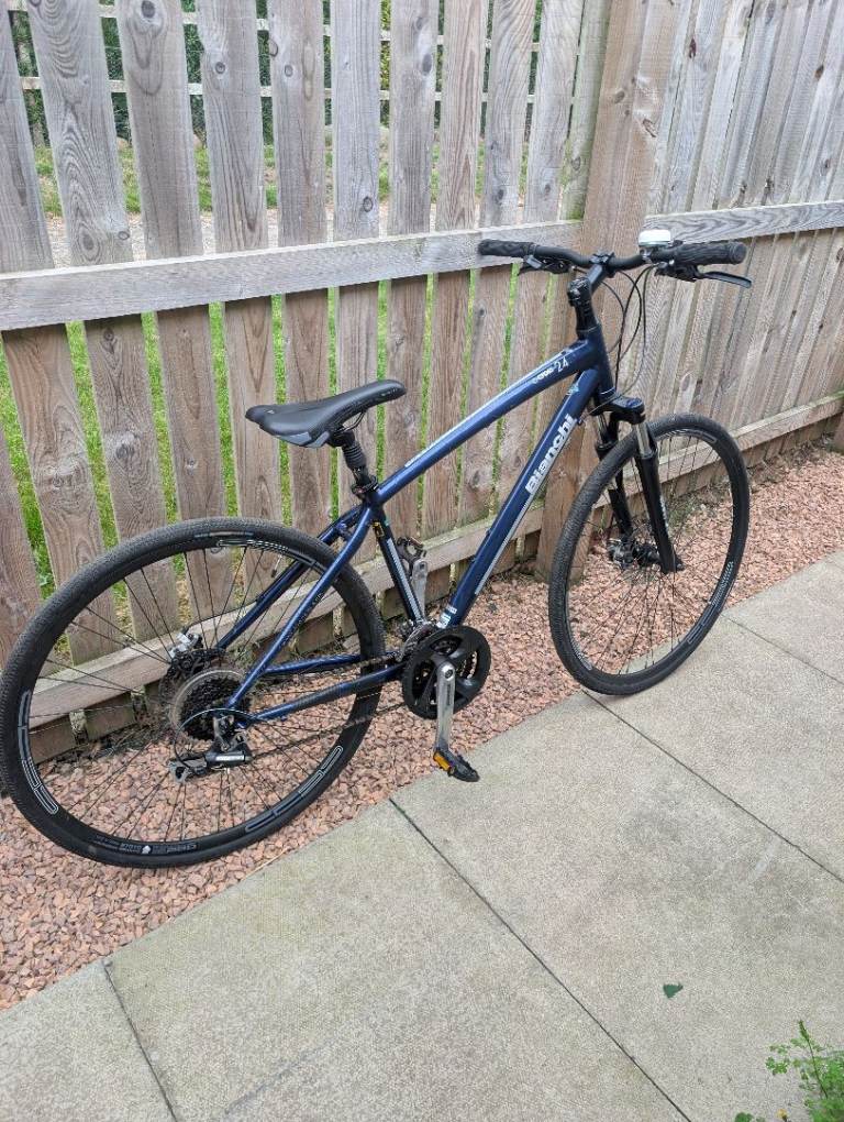 Bianchi C-cross 24 Hybrid Bike – Blue, Good Condition