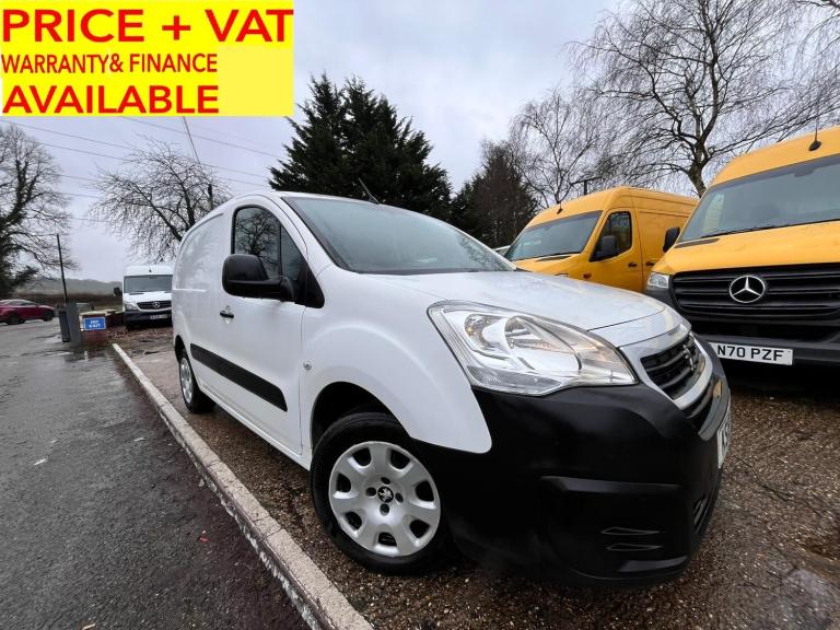 2018 Peugeot Partner 850 1.6 BlueHDi 100 Professional Van [non SS] PANEL VAN Diesel Manual