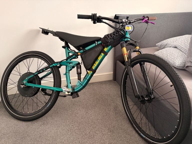 52v 2000w custom full suspension ebike 