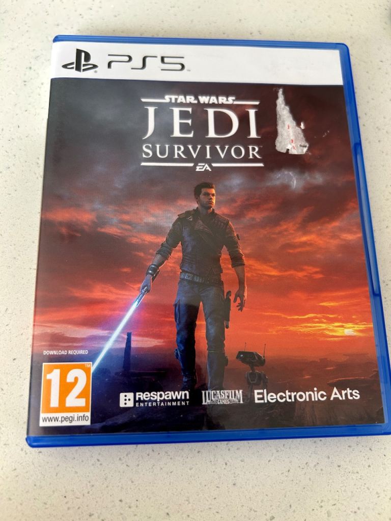 Star Wars Jedi survivor - PlayStation 5 game 