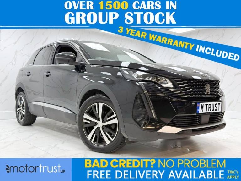 2022 Peugeot 3008 1.2 PureTech GT SUV 5dr Petrol Manual Euro 6 (s/s) (130 ps) HATCHBACK Petrol Ma...