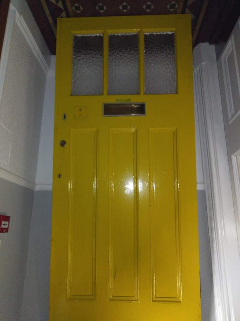 Original 1930's Glazed Wooden Exterior Door