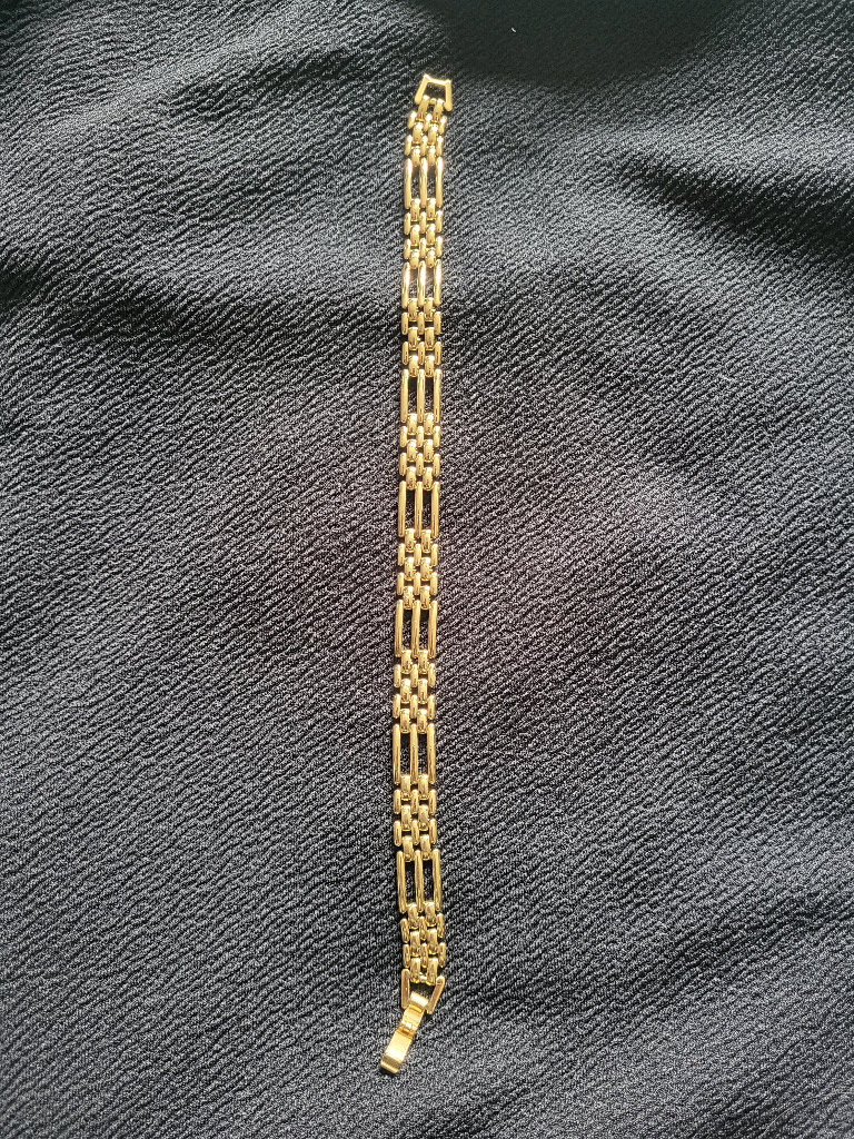 Quality Gold Plated Gate Bracelet