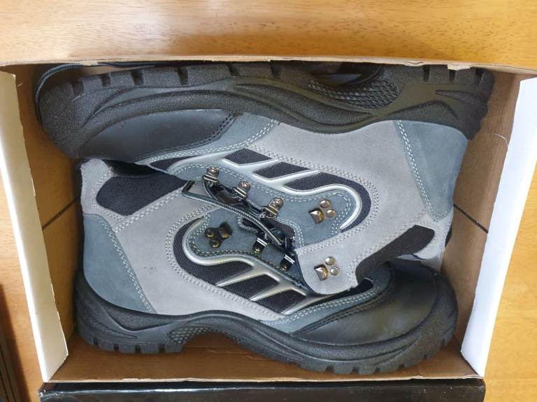 MENS SAFETY WORK BOOTS SIZE 12 EU 46 WS INDISTRIAL FOOTWEAR RRP £50